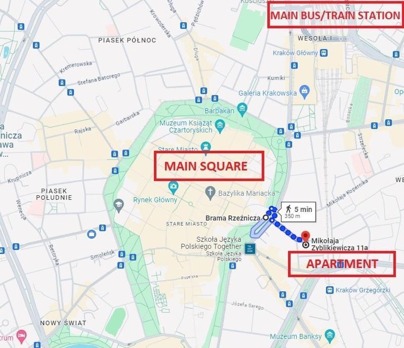 Krakow Old Town 2 Bedroom Royal Apartment Εξωτερικό φωτογραφία